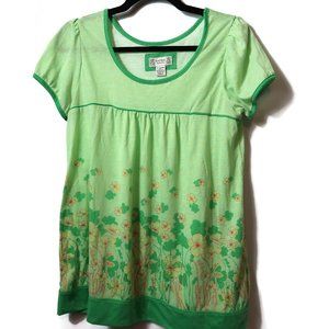 Duck Head Jeans Co Blouse Spring Floral XL Soft